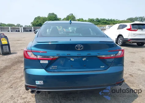 2025 Toyota Camry Se из США, поврежденный, VIN 4T1DBADK8SU528941